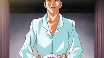 Huge Titty Nurse Fingers herself in Hentai Video