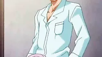 Huge Titty Nurse Fingers herself in Hentai Video