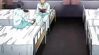 Huge Titty Nurse Fingers herself in Hentai Video