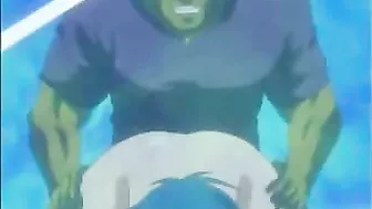 Japanese Anime Swimsuit Big Tits Foursome - Hentai Video for Adults