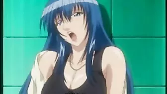 Japanese Anime Swimsuit Big Tits Foursome - Hentai Video for Adults