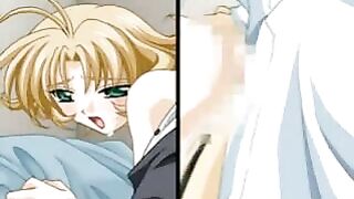 Japanese Anime Babe Gets Wet and Wild in Doggystyle Fuck