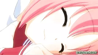 Japanese Schoolgirl with Big Tits Gets Wet and Wild in Hentai Porn