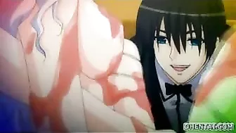 Busty Hentai Goddess Receives Ultimate Body Massage