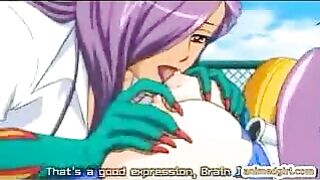 Monstrous Drilling - Hentai Porn Video Features a Sexy Monster and a Naughty drill