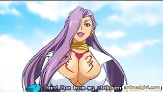 Monstrous Drilling - Hentai Porn Video Features a Sexy Monster and a Naughty drill