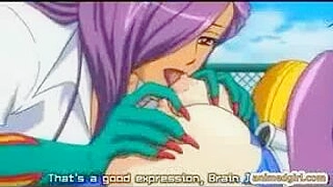 Monstrous Drilling - Hentai Porn Video Features a Sexy Monster and a Naughty drill