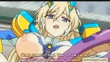 Monstrous Drilling - Hentai Porn Video Features a Sexy Monster and a Naughty drill