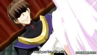 Hentai Princess Blowjob - Busty Beauty Sucks Dick for Your Pleasure