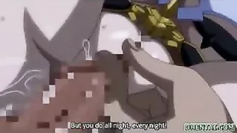 Hentai Princess Blowjob - Busty Beauty Sucks Dick for Your Pleasure