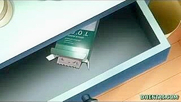 Jailbait Schoolgirl with Big Tits Gets Handjob in Hentai Video