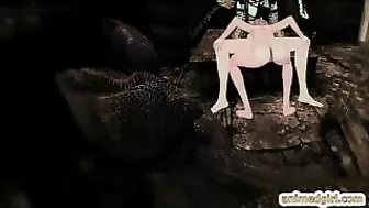 3D Shemale Hentai Gets Oral Sex - A Must-for Fans!