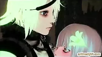 3D Shemale Hentai Gets Oral Sex - A Must-for Fans!