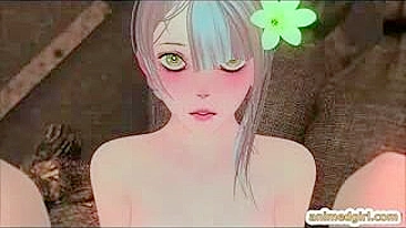 3D Shemale Hentai Gets Oral Sex - A Must-for Fans!