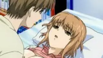 Hentai Couple's Steamy Threesome Sex Hentai Couple's Steamy Threesome Sex