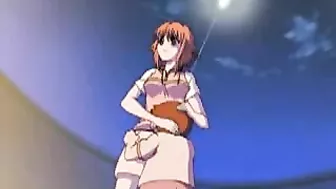 Hentai Couple's Steamy Threesome Sex