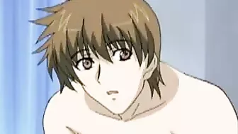 Hentai Couple's Steamy Threesome Sex