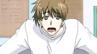 Hentai Couple's Steamy Threesome Sex