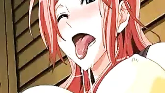 Japanese Anime Porn - Sgirl with Big Tits Fucks