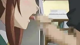 Japanese Hentai Porn Video - Busty Waitress Gets Titty Fucked by Hot Anime Guy