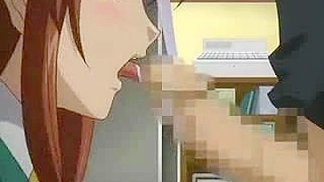 Japanese Hentai Porn Video - Busty Waitress Gets Titty Fucked by Hot Anime Guy