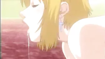 Huge Boobed Busty Hentai Goddess Sucks and Fucks