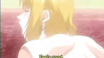 Huge Boobed Busty Hentai Goddess Sucks and Fucks