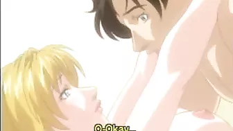 Huge Boobed Busty Hentai Goddess Sucks and Fucks