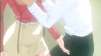 Huge Boobed Busty Hentai Goddess Sucks and Fucks