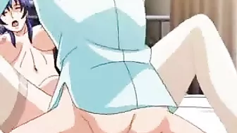 Japanese Anime Porn - Busty Nurse Wetpussy Pokes Hentai Fans