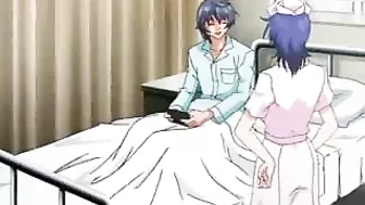 Japanese Anime Porn - Busty Nurse Wetpussy Pokes Hentai Fans