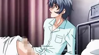 Japanese Anime Porn - Busty Nurse Wetpussy Pokes Hentai Fans