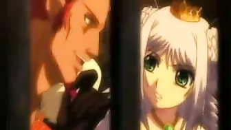 Bound Hentai Princess with Big Tits Gets Fucked