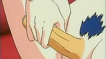 Shemale Anime's Hot Dick Sucking Action in Hentai Video
