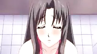 Sexy Hentai Girl Rides Cock in Swimsuit