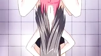 Sexy Hentai Girl Rides Cock in Swimsuit