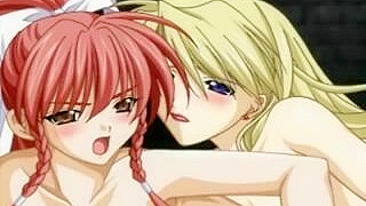 Two Sexy Lesbian Anime with Big Tits in HD Quality - Hentai Video for Fans