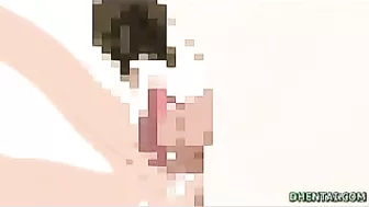 Japanese MILF shows off her busty body in kinky hentai play