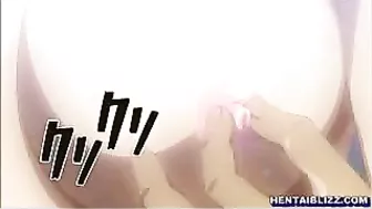 Hentai Babe Gets Licked in Wet Pussy and Big Tits Orgy