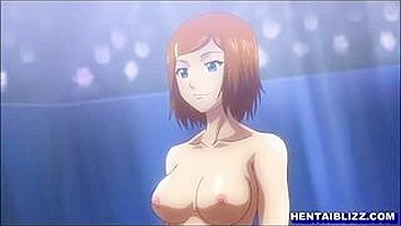 Hentai Babe Gets Licked in Wet Pussy and Big Tits Orgy