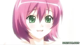 Hentai Schoolgirl with Giant Tits Gets Creamy