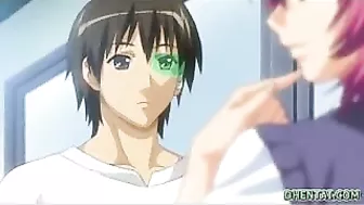 Hentai Schoolgirl with Giant Tits Gets Creamy