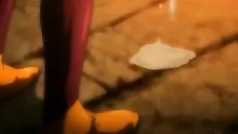 Hentai Shemale Sucks Cock in Steamy Porn Video