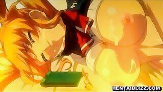 Bound and Blindfolded Coed Gets Hot Fucked in Hentai Video