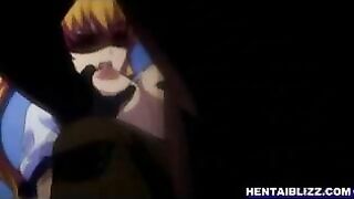Bound and Blindfolded Coed Gets Hot Fucked in Hentai Video