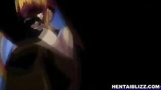Bound and Blindfolded Coed Gets Hot Fucked in Hentai Video
