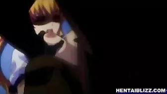 Bound and Blindfolded Coed Gets Hot Fucked in Hentai Video