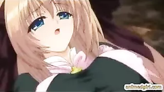 Horny Shemale Coeds Gangbanged in Wild Hentai Orgy