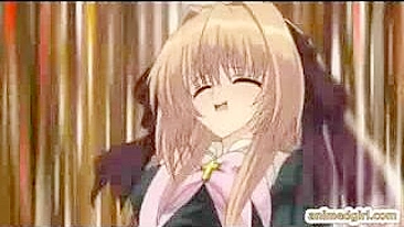 Horny Shemale Coeds Gangbanged in Wild Hentai Orgy