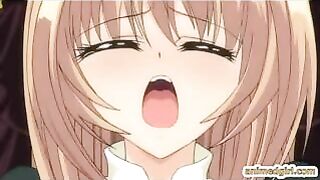 Horny Shemale Gets Gangbanged in Wild Hentai Fuck Fest
